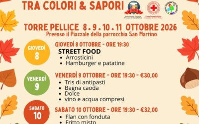 08OCTLe Associazioni tra Colori e Sapori – 4 giorni di festa