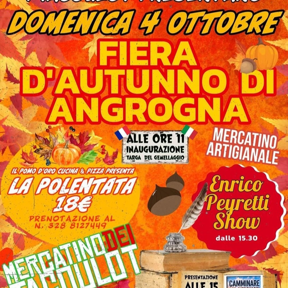 Fiera d’Autunno di Angrogna 2026